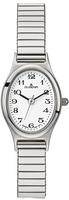 Dugena Damen-Armbanduhr Vintage Comfort, Quarz, Edelstahl, Mineralglas, 3 bar