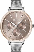 Boss 1502423, Boss Symphony 38 Mm Woman Watch Silber Frau Grey / Rose Gold /...