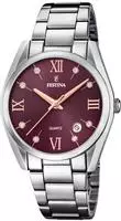Festina Quarzuhr "Boyfriend Collection" Armbanduhr, Damenuhr, Edelstahlarmband, Datum