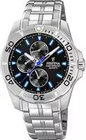 Festina F20445/6, Festina Multifunktion F20445/6 Herrenarmbanduhr Schwarz male,