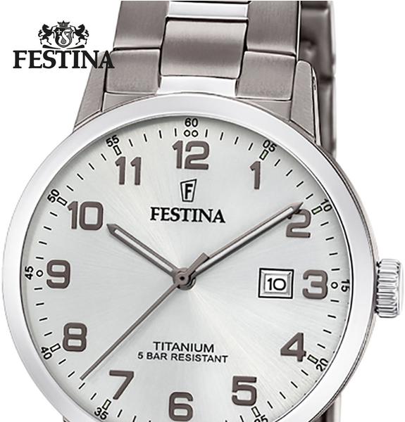 Eigenschaften & Gehäuse Festina Classic Titan F20436/1