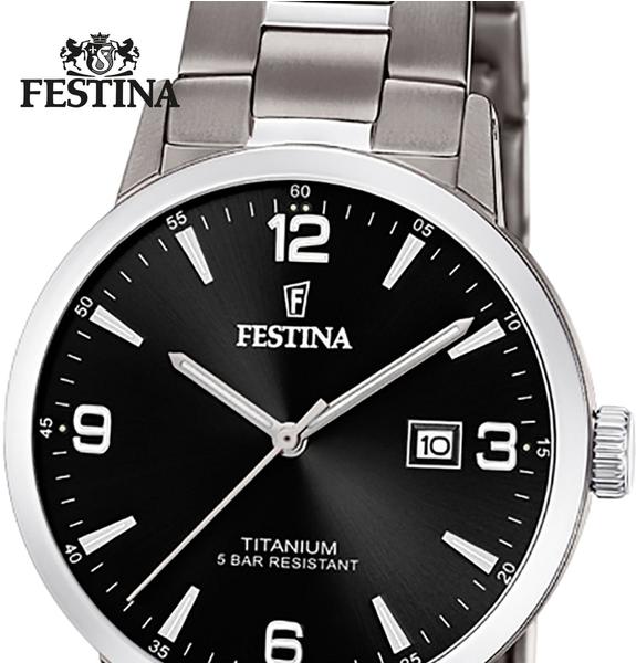 Gehäuse & Eigenschaften Festina Classic Titan F20436/3