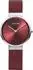 Edelstahl, rot, silberfarben: Bering Armbanduhr 14531