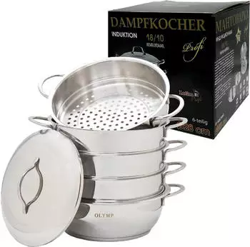 Olymp Dampfkocher 28cm 6-tlg