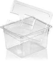 Mahlzeit - Sous Vide Garer Wasserbad Bis 12 Liter Inkl. Passendem Deckel, 1/2 Gn
