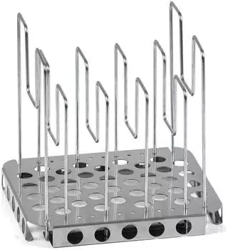Mahlzeit Sous Vide Gitter, Edelstahl, 6 Halterungen (SV1_Rack)