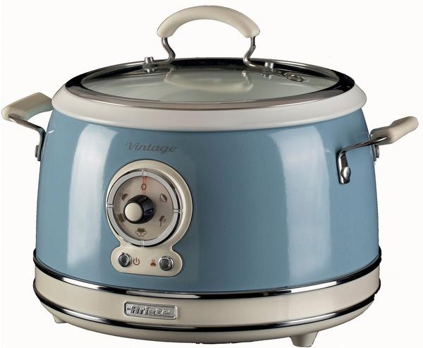 Ariete Vintage Dampfgarer, blau