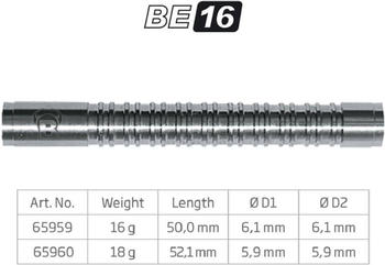 Bulls BE-16 Soft Dart Barrel 16 Gr. (65959)
