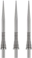 RED DRAGON Raptor GT Silbereffekt Gripped Spezialist Dartpunkte - 1 Satz pro Packung