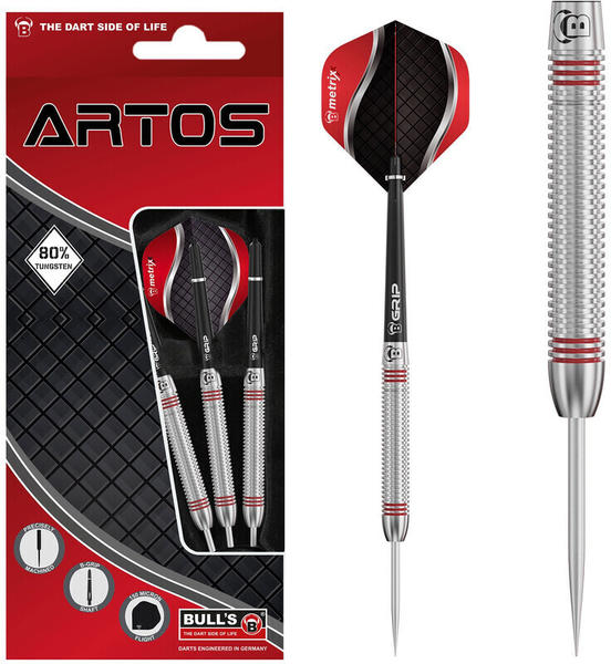 Bull's Artos AR3 Red Steel Darts 22 g