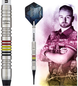 Unicorn Dimitri van den Bergh Silver Star Soft Darts 20 g