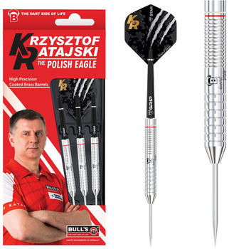 Bull's Krzysztof Ratajski Brass Silver Steel Darts 22 g