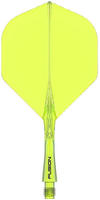 Winmau Fusion No2 - Neon Gelb