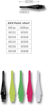 Bull's AXX Soft Tips Short 6mm(2BA)