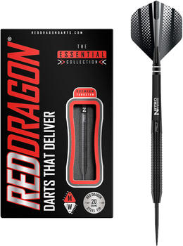 Red Dragon Razor Edge Black 20 Gramm Dartpfeile Tungsten Profi Steel Darts mit Flights und Schäfte