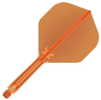 Target darts Flights K-Flex Neon - No2 - Midi - Orange TRG410047