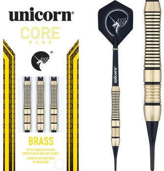 Unicorn Darts Core Plus Brass - Style 1 - 18g