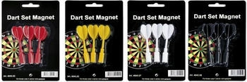 Karella Magnet-Dartpfeile, 3er-Set, rot (4845.02)