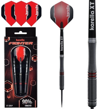 Karella Steeldart Fighter schwarz 90% Tungsten 24g (8204.02)