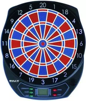 Carromco Dartboard Turbo Charger - Elektronisch dartbord inclusief app- functie voor smartphones of tablets - dartmachine met 16 spellen voor 1-8 spelers, inclusief 6 darts en 20 reservetips