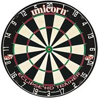 Unicorn Dartscheibe Eclipse HD Trainer, f&uuml;r Steeldarts, aus Sisal