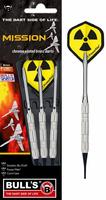 Vedes 16538, Vedes Bulls 3 Softdart Mission Chr.Brass 18
