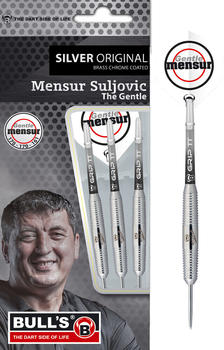 Bull's Darts Bull's Team Player Mensur Suljovic Silver Steeldarts 23 gram