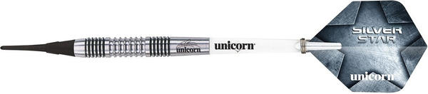 Unicorn Silver Star Michael Smith 80% Tungsten Soft Tip 18g