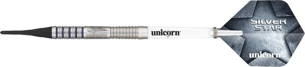 Unicorn Silver Star Michael Smith 80% Tungsten Soft Tip 20g