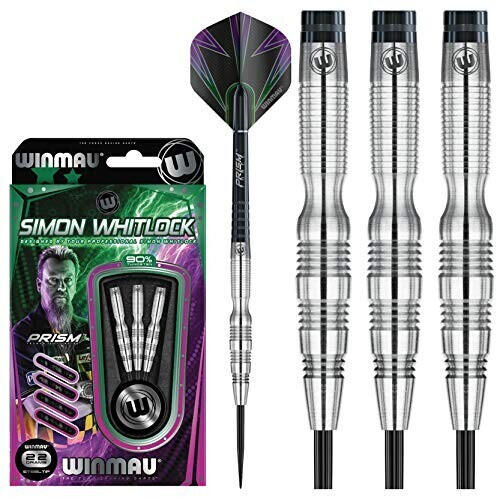 Winmau Simon Whitlock Steeldarts 90 % Tungsten Silver 22 gram