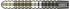 22 g: Harrows Chizzy Dave Chisnall 90% Tungsten Steel Tip