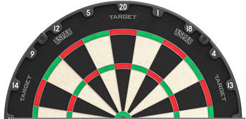 Target Bristle Dartboard (5590651) green/red