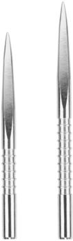 Target Fire Edge Nickel Grooved Steeldart Spitzen silber 32mm