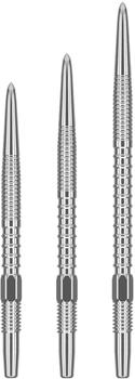 Target Swiss Point Firepoint Steeldart Spitzen silber 35mm