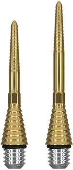 Target Sports Titanium Grooved Swiss Point Conversion Spitzen gold 30mm