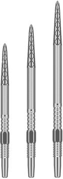 Target Swiss Point DX Steeldart Spitzen silber 26mm