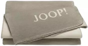 Joop! Melange Doubleface 150x200cm stein/natur Joop! Melange Doubleface 150x200cm stein/natur