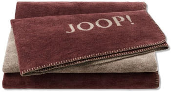 Joop! MELANGE-DOUBLEFACE Decke - rouge-chateau - 150x200 cm