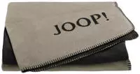 Joop! Wohndecke Uni Doubleface, Anthrazit, Hellgrau, Textil, Uni, 150x200 cm, Made in