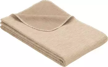 Ibena Bio Baumwolldecke Lausanne 140x200cm - Kuscheldecke grau einfarbig, Wolldecke, Sofadecke kuschelweich Ibena Bio Baumwolldecke Lausanne 140x200cm - Kuscheldecke grau einfarbig, Wolldecke, Sofadecke kuschelweich