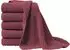 H.G. Hahn-Haustextilien Primera Strickdecke Kuscheldecke Perlmuster 130x170 cm marsala