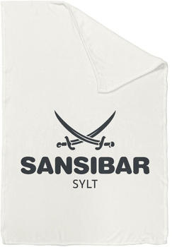 Sansibar Sylt Wohndecke offwhite/anthrazit 150x200 cm