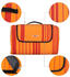 Relaxdays XXL Picknickdecke 200x300 cm orange/rot