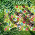 Relaxdays XXL Picknickdecke 200x300 cm Blumen