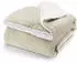 Beige: Blumtal Flauschige Sherpa Kuscheldecke 130x150cm