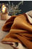 Biederlack Wohndecke Duo Cotton Melange orange 150x200 cm