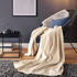 Biederlack Baumwolle Wohndecke Pearl braun-beige 150x200 cm