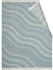 Biederlack Halbleinen Plaid Drift blau 130x180 cm