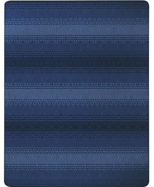 Biederlack Wohndecke Deep blau 150x200 cm