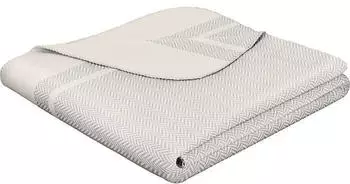Biederlack Wolle Wohndecke Stripe braun-beige 150x200 cm Biederlack Wolle Wohndecke Stripe braun-beige 150x200 cm